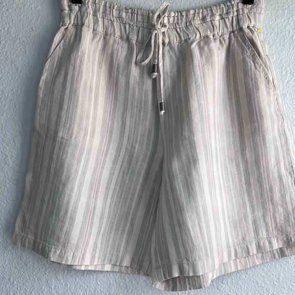 Anthropologie Striped 100% Lined Beachy Shorts. Size XS. - Picture 3 of 11